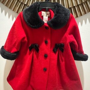 Betty Boop Red Cape with Black Trim